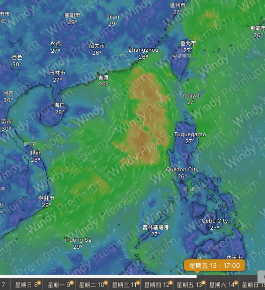 旅行注意|歐美同步預測下周打風?熱帶氣旋料6.12最近本港 另有風球吹向台灣