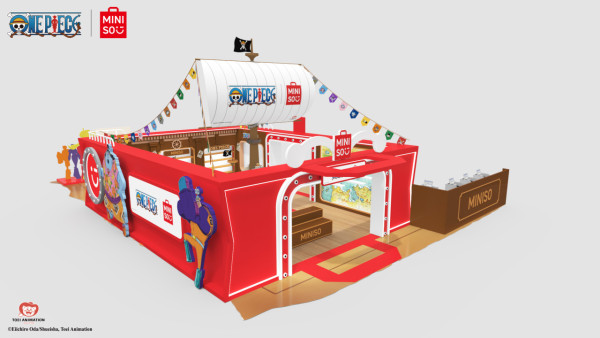 One Piece聯乘MINISO快閃店登陸旺角