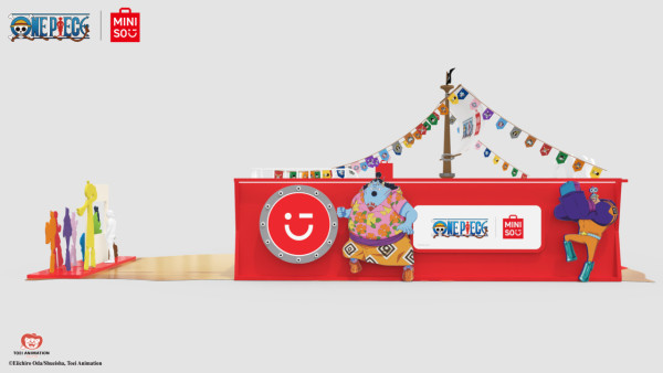 One Piece聯乘MINISO快閃店登陸旺角