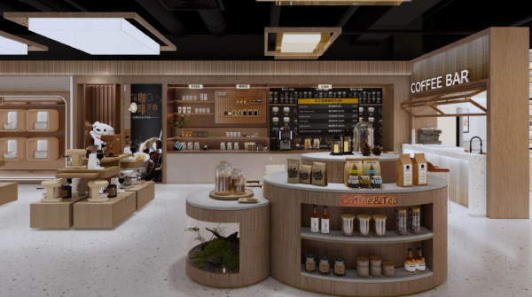 2樓：咖啡、烘焙、廚房小家電（圖片來源：京東MALL-深圳南山店微信公眾號）