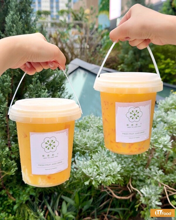 葵廣手搖店推出1L超巨大桶裝茶飲  超足料多芒小丸子／手打檸檬茶