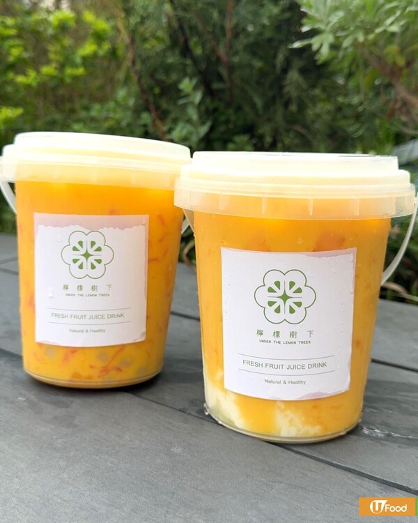 葵廣手搖店推出1L超巨大桶裝茶飲  超足料多芒小丸子／手打檸檬茶