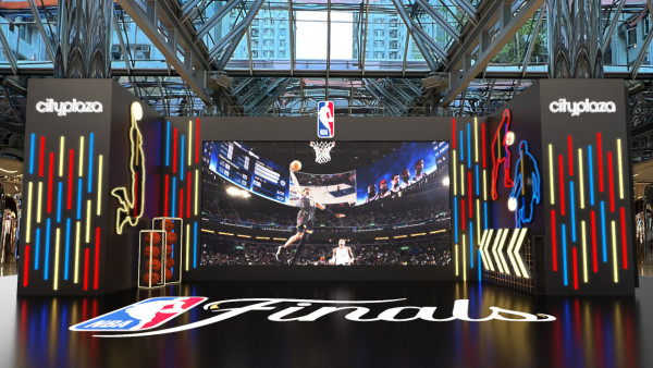 NBA香港登陸太古城中心！30支球隊誌打卡牆+總決賽現場直播