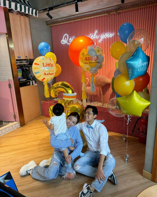 何雁詩鄭俊弘天使仔仔3歲生日情況再有好轉 近況曝光終於達成一心願好大感觸