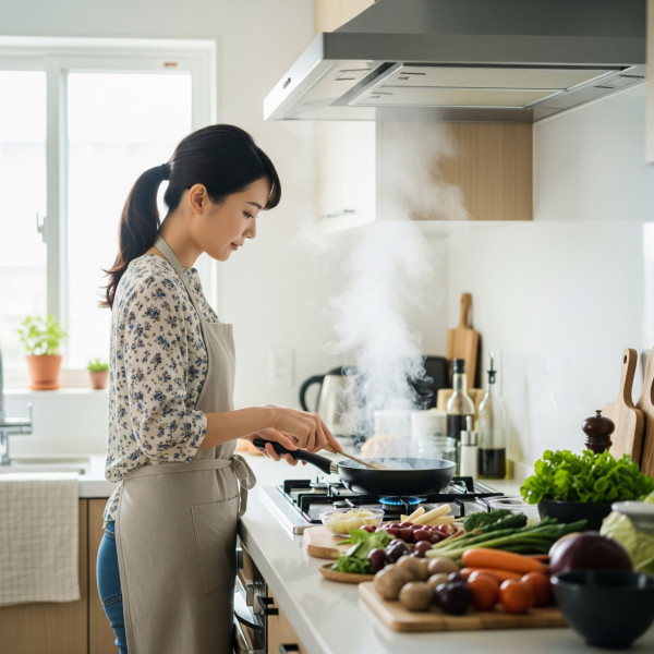 慳錢慳出病！50多歲男子反覆加熱油患肝癌 醫生提醒︰煮完菜即關抽油煙機恐致癌