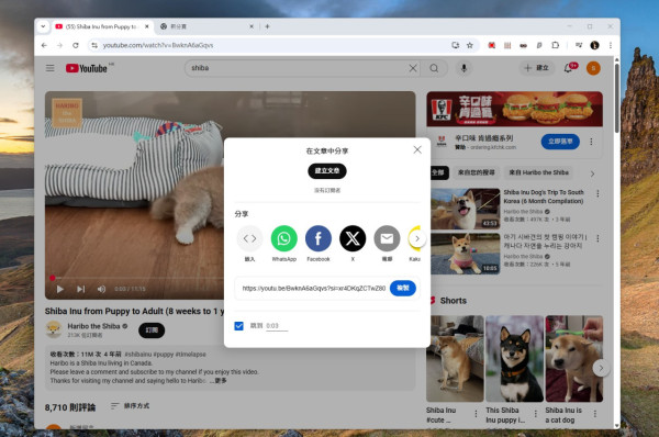 絕技！如何分享YouTube影片指定時間？手機版步驟、電腦版操作方式教學 