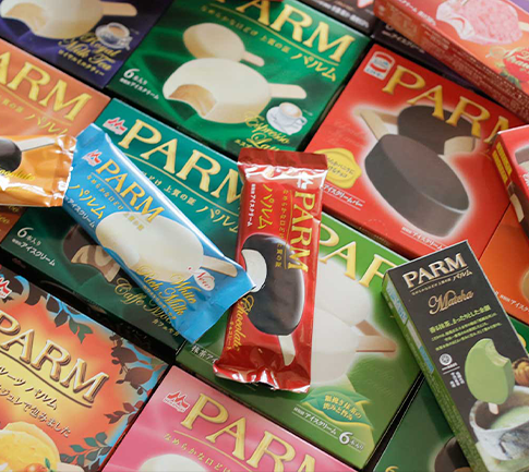 3. 森永 Parm 朱古力雪糕批（圖片來源：parm-ice.jp）