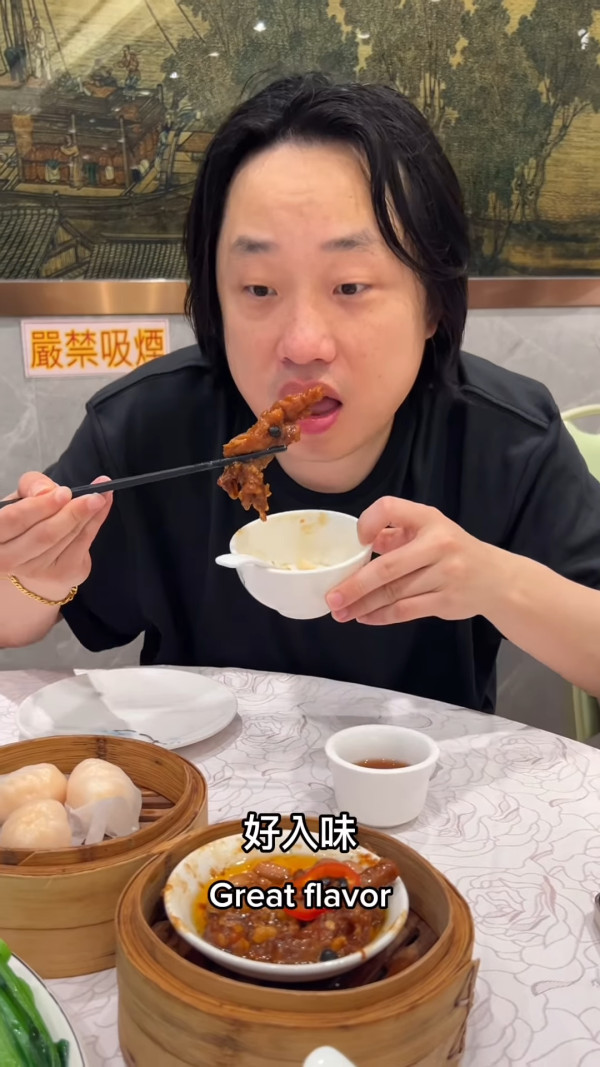 歐陽萬成銅鑼灣飲茶大讚抵食過美國麥當勞 私心推薦一款點心：好入味！