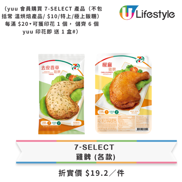 7-Eleven全單8折優惠！限時3日 1招賺3倍yuu積分/折上折優惠