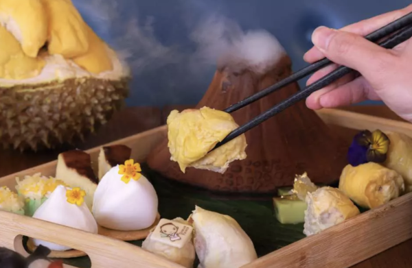 Hotel ICON 火山榴槤下午茶！嘆香港罕見印尼榴槤 食勻10道榴槤甜品/料理