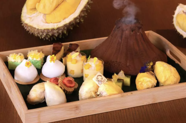 Hotel ICON 火山榴槤下午茶！嘆香港罕見印尼榴槤 食勻10道榴槤甜品/料理