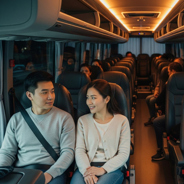 司機位的另一邊的首排座位為Dead Seat，即「死亡之位」。（AI製圖）