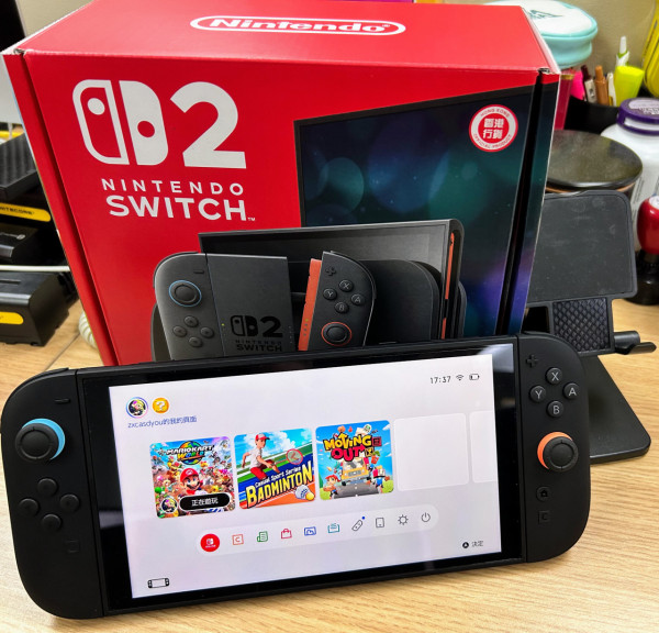 多圖！開箱Switch 2 新款磁吸式Joy-Con試玩 即睇打機畫質