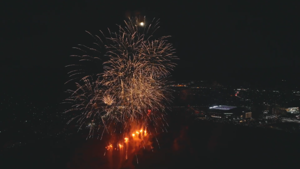 京都史上最大規模煙火大會！13000發煙花+500無人機/夏日祭屋台攤位 