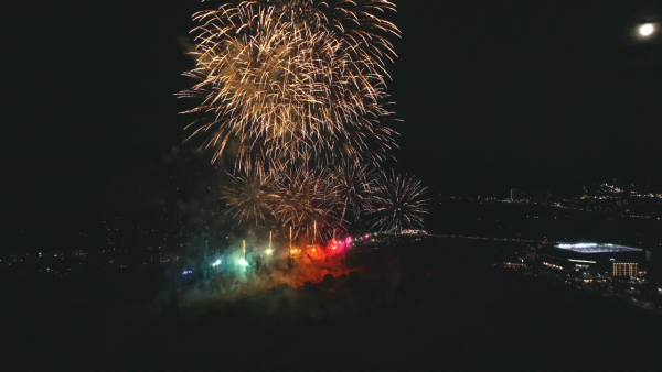 京都史上最大規模煙火大會！13000發煙花+500無人機/夏日祭屋台攤位 