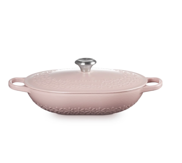Signature Oblong Cocotte Design Fleur  特價 $2,040（原價：$4,080）
