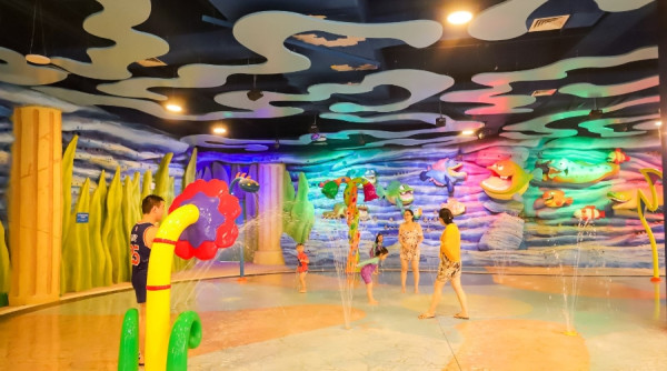 海底寶藏區(圖片來源:廣州融創文旅城) 海底寶藏區(圖片來源:廣州融創文旅城)