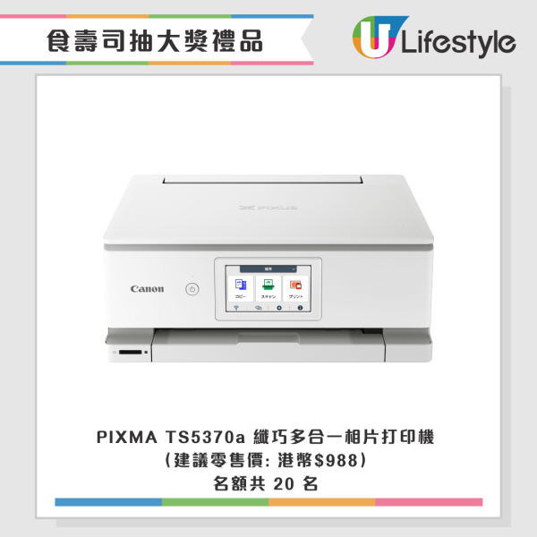 壽司郎聯乘Canon抽獎！送總值逾$10萬獎品+父親節限定快閃活動