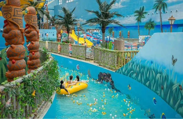 廣州融創水世界門票由HK$129起。(圖片來源:小紅書@廣州融創文旅城) 廣州融創水世界門票由HK$129起。(圖片來源:小紅書@廣州融創文旅城)