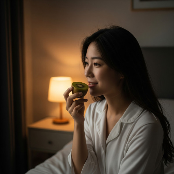 失眠吃什麼？睡前吃奇異果入眠時間快三成 床頭放1款生果助鎮靜神經