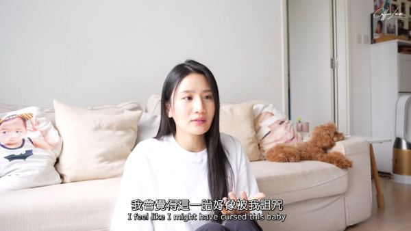 Coffee林芊妤懷二胎拍片親揭最新驗血報告！結果疑異常鏡頭前灑淚直言：覺得被詛咒了