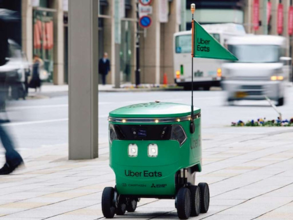 Uber Eats 確定 Lawson 合作，於 6 月 10 日（星期二）起在日本啟動機械人送貨服務，是 Uber Eats 送貨機械人首度應用於日本便利店。