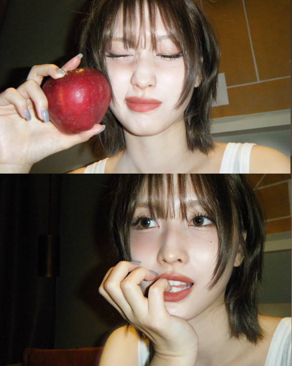 超短髮型推薦3.一刀切精靈短髮 - Momo@TWICE