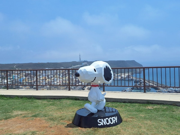 2025澎湖花火節與 《花生漫畫》合作。（圖片來源：Facebook@澎湖國際海上花火節）