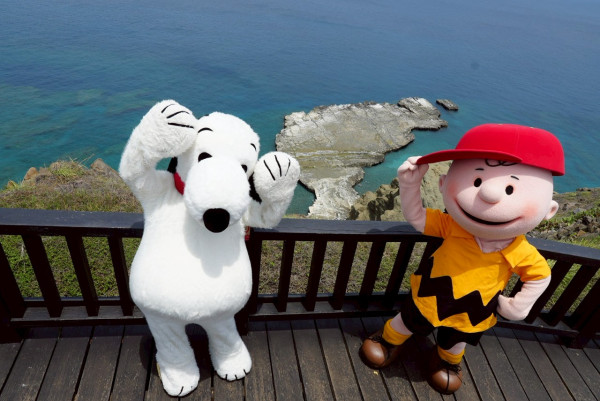 史努比人偶花火節見面會（圖片來源：Facebook@澎湖國際海上花火節）