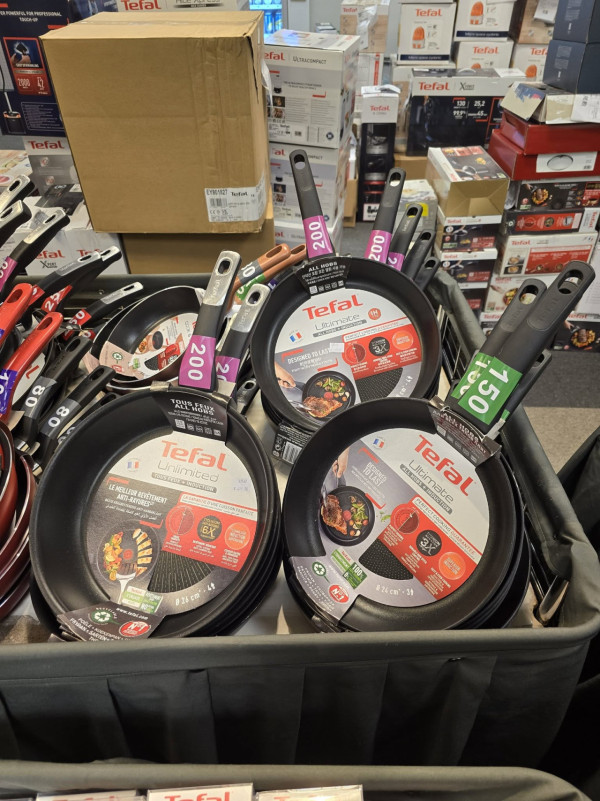Tefal廚具開倉減價低至2折！煎鍋 / 吸塵機 / 廚具低至$50