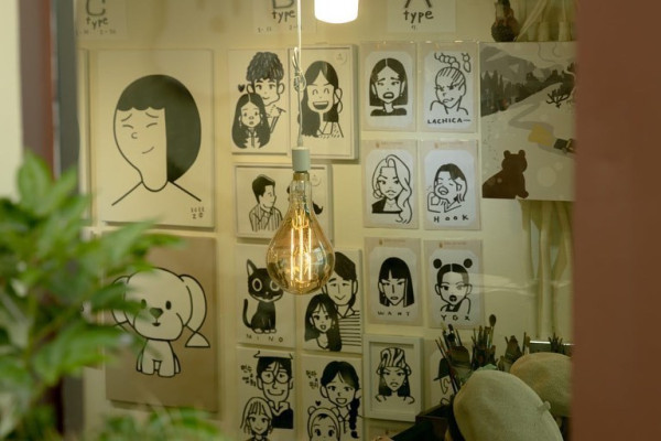 橡子漫畫（圖片來源：IG@acorn_caricature）