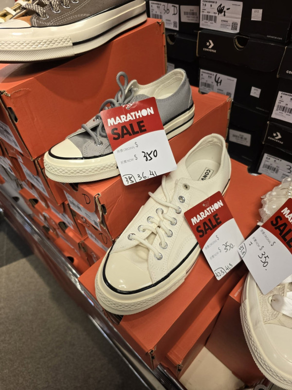 尖沙咀馬拉松開倉低至2折！名牌運動服飾/波鞋/便服$90起！Nike/Adidas/Reebok/Converse