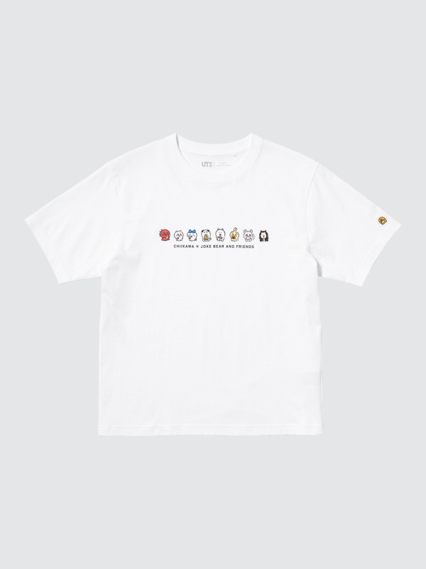 UNIQLO聯乘CHIIKAWA系列新品6月23日開賣！Joke Bear/小桃T-shirt $79起