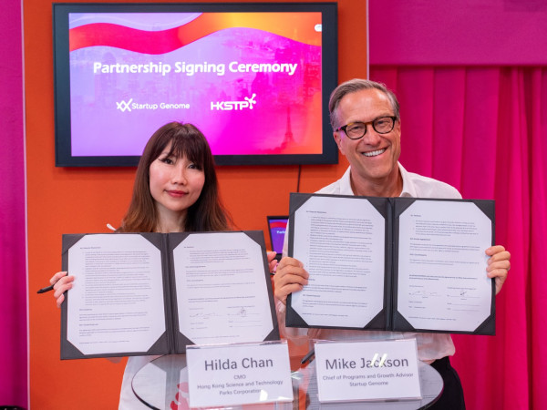 科技園公司率港企首登巴黎VivaTech 創科實力獲國際肯定 促成多項戰略合作