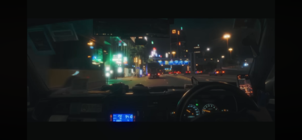 香港夜間的士司機「Sleepless Driver」車Cam片復刻90年代港產片  霓虹燈美景超夢幻！