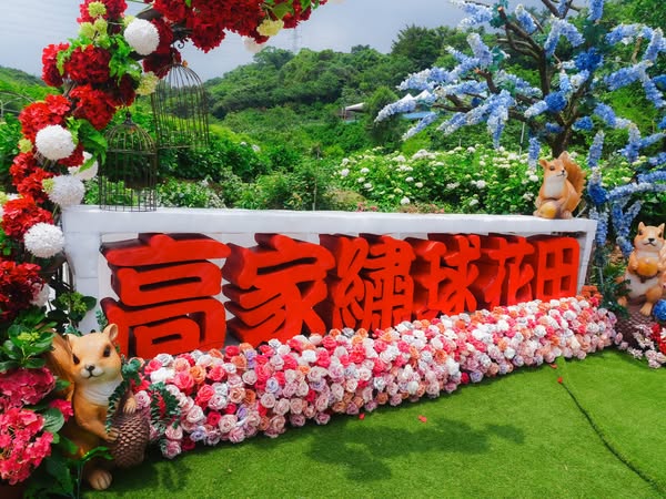 萬里高家繡球花田（圖片來源：Facebook@高家繡球花田）