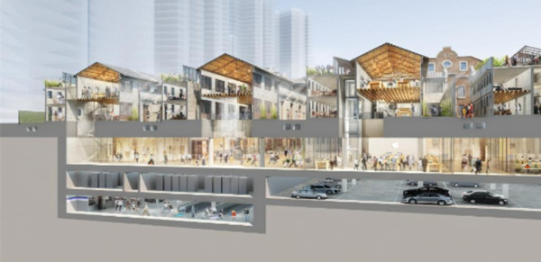 上海用432個機器人移走百年歷史古村落張園 抬起整座7500噸建築群用足三星期「搬家」