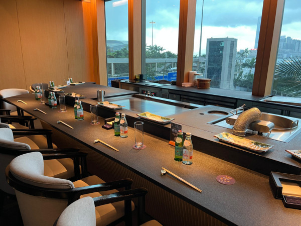 銅鑼灣板神$190起十品鐵板燒 日本A5和牛／帆立貝／大蝦／Ganto雪糕