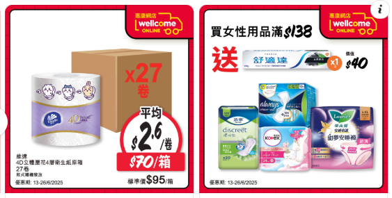 一文睇清惠康今期優惠！買牙膏送逾$262贈品/雪糕兩件77折/新鮮蔬菜$5起