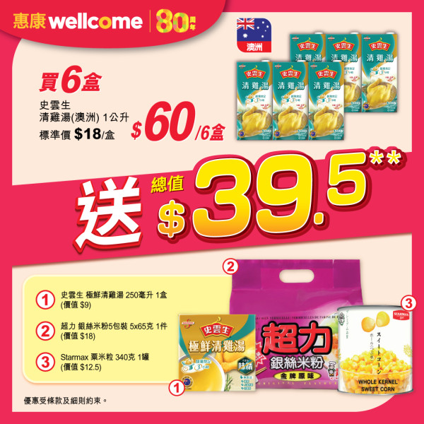 一文睇清惠康今期優惠！買牙膏送逾$262贈品/雪糕兩件77折/新鮮蔬菜$5起