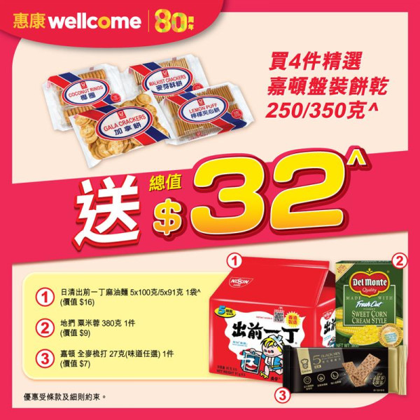 一文睇清惠康今期優惠！買牙膏送逾$262贈品/雪糕兩件77折/新鮮蔬菜$5起