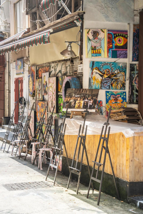 大芬油畫村（圖片來源：大芬油畫村微信公眾號）