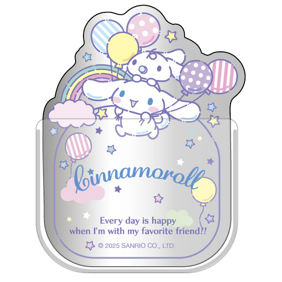Sanrio 磁吸卡片小鏡（3 款）（$79／件）。