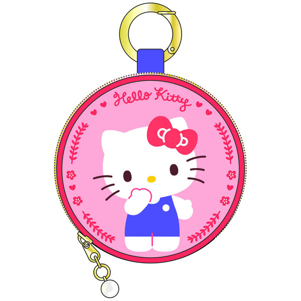 Sanrio 圓形萬用小包（4 款）（$79／件）。