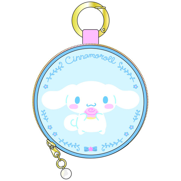 Sanrio 圓形萬用小包（4 款）（$79／件）。
