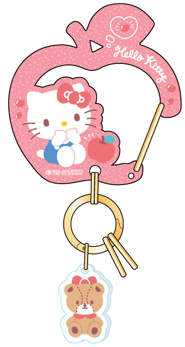 Sanrio 亞加力鑰匙扣（6 款）（$59／件）。