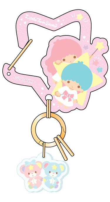 Sanrio 亞加力鑰匙扣（6 款）（$59／件）。