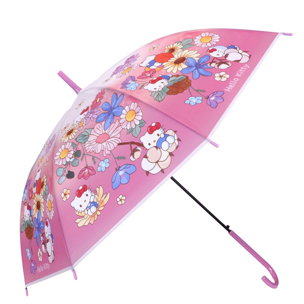 Sanrio 透明磨砂料直傘（2 款）（$149／件）。