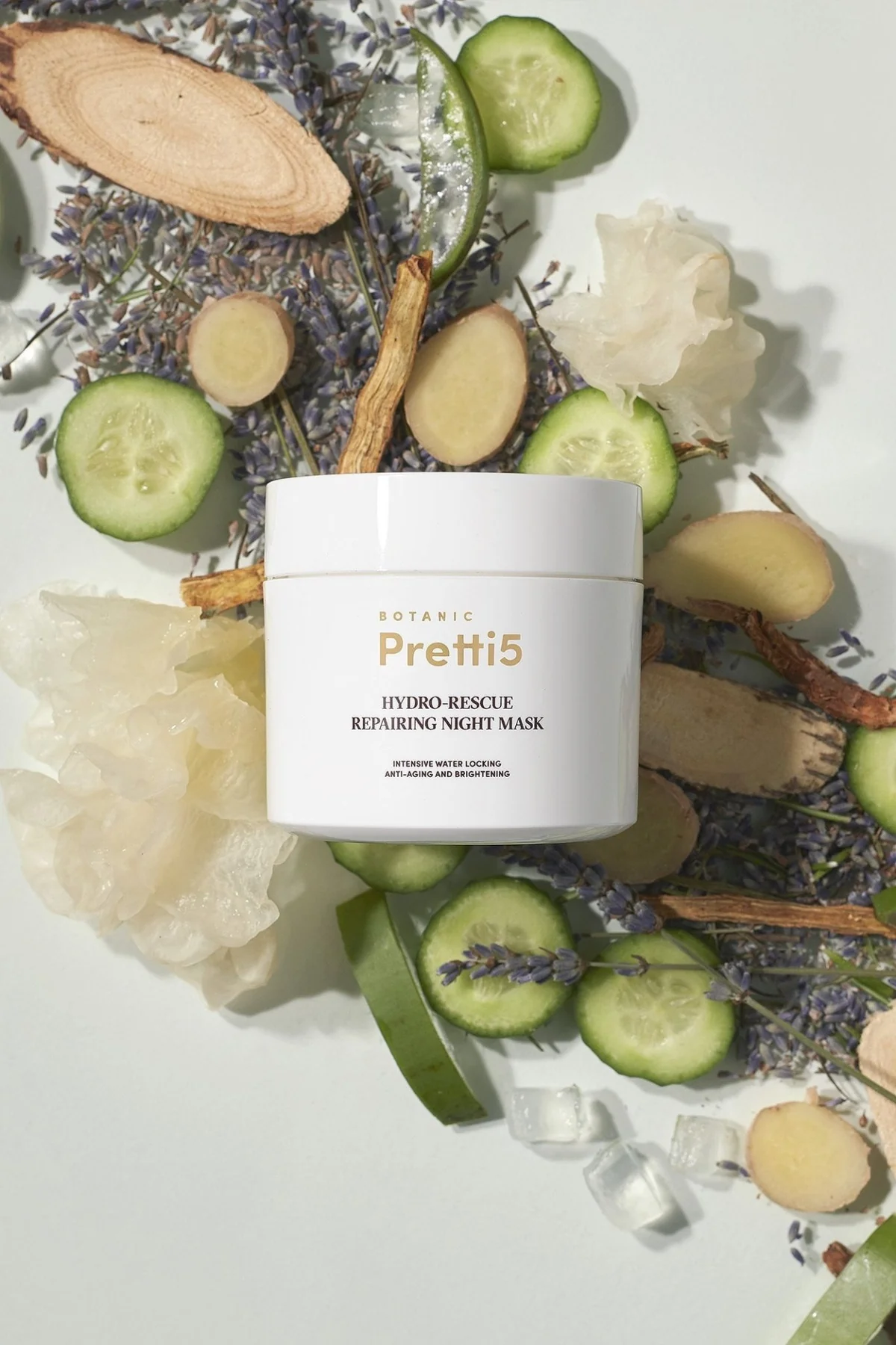 Botanic Pretti5 煥光水潤睡眠修護面膜 