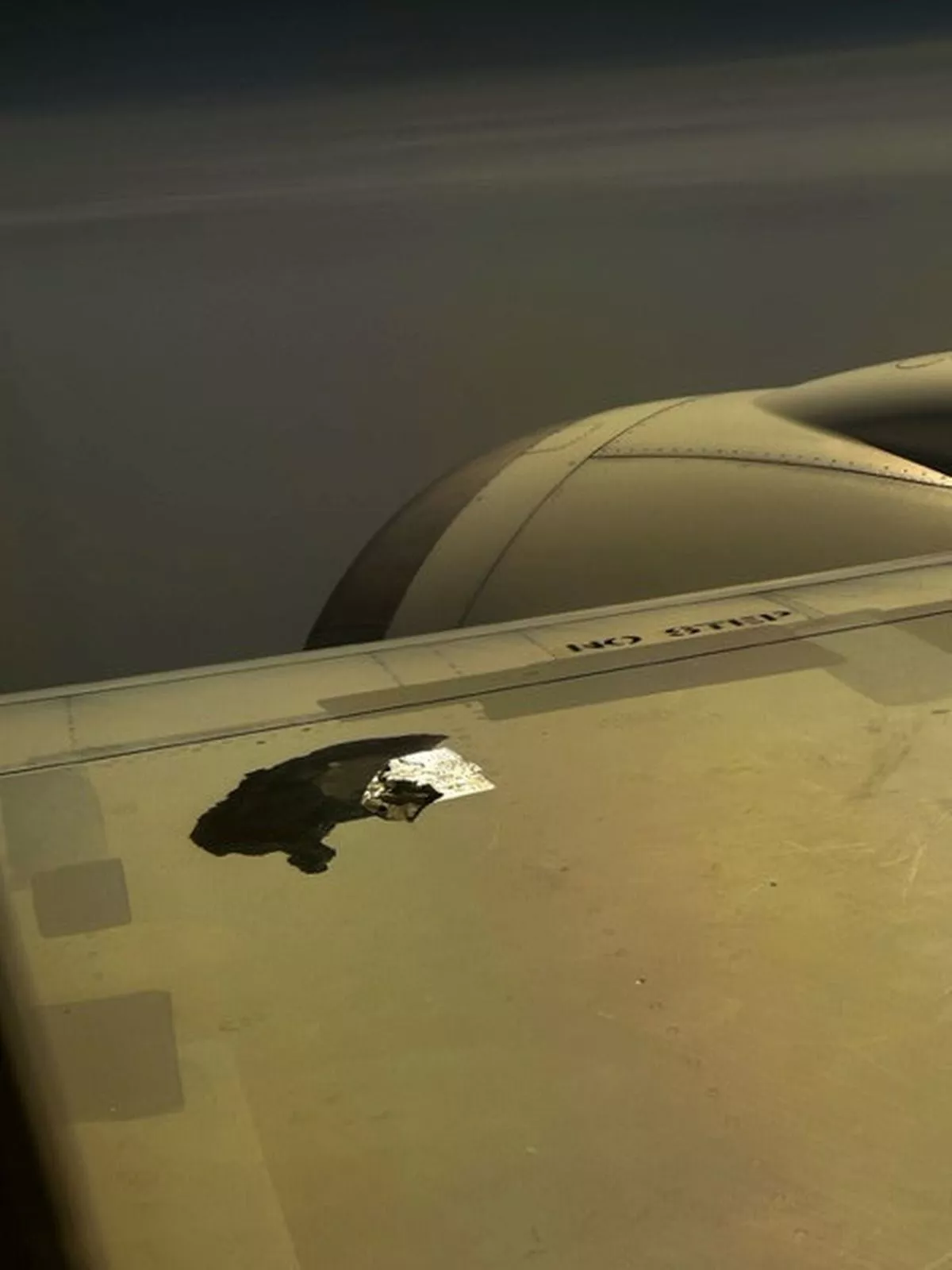 飛機乘客見「膠紙」修補機翼感驚慌！專家揭膠紙超強真身！網民：唔好咁無知 